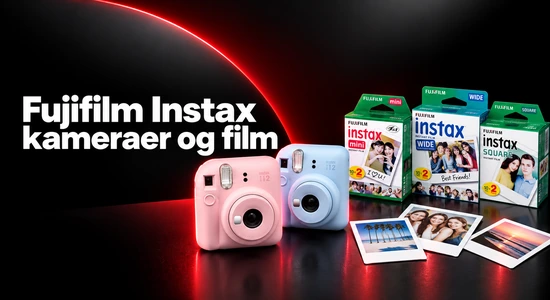 Fujifilm Instax Fujifilm Instax kamera og film